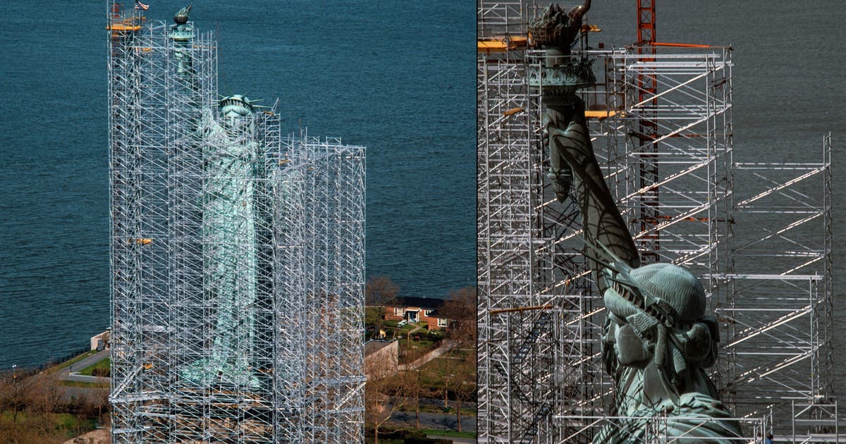 Remember when? Statue of Liberty restorations in 1986 | FOX 32 Chicago