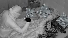 Intruder’s ‘sick behavior’ caught on video as he shines flashlight on sleeping woman