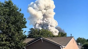 Explosion at California fireworks warehouse sparks wildfire, triggers evacuations