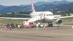 Man dies after being sucked into jet engine at Italian airport