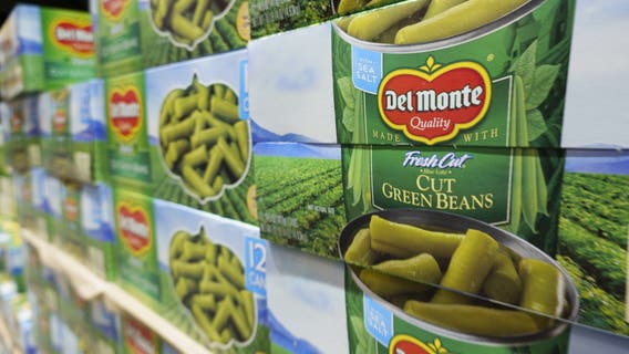 Del Monte, the canned food aisle staple, files for bankruptcy