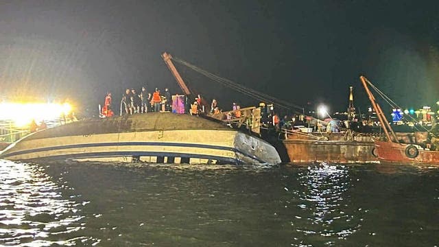 At least 34 dead as tourist boat capsizes in Vietnam storm