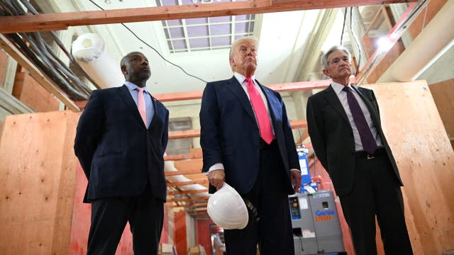 Trump visiting Federal Reserve amid push for Powell to cut interest rates