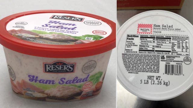 Ham salad products may contain item recalled over listeria concerns