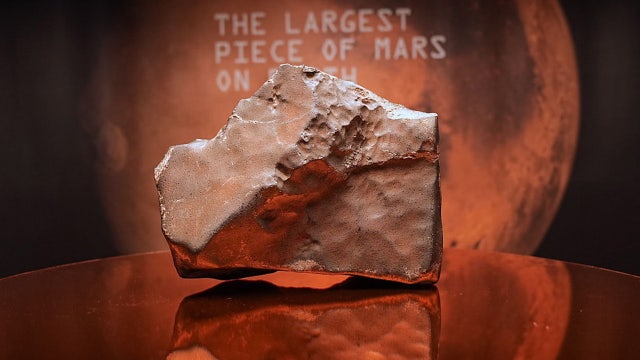 Massive Mars rock from outer space could fetch up to $4M at prestigious Sotheby's auction