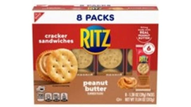 Ritz cracker sandwich cartons recalled over mislabeling
