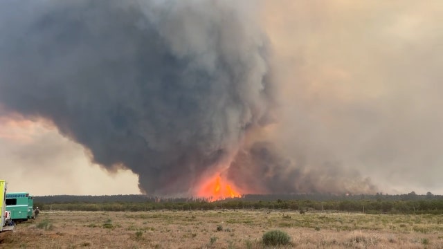 Watch: Huge 'firenado' swirls over Utah wildfire