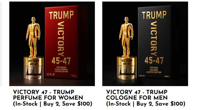 Trump's new fragrances come with gold statue of him