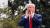 'Just taking a little walk': Trump makes rare appearance on White House roof