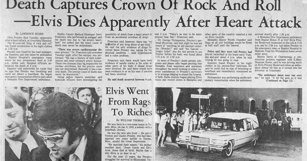 The day Elvis Presley's death shocked the world | LiveNOW from FOX