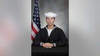 Navy identifies missing sailor, presumed lost at sea
