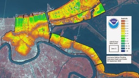 Maps: New Orleans before & after Hurricane Katrina's floods