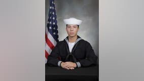 Navy identifies missing sailor, presumed lost at sea