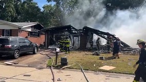 House explosion north of St. Louis injures 3, destroys homes