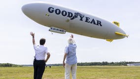 A ride on the Goodyear Blimp is up for auction: Here's how to bid