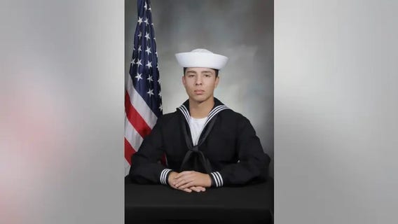 Navy identifies missing sailor, presumed lost at sea