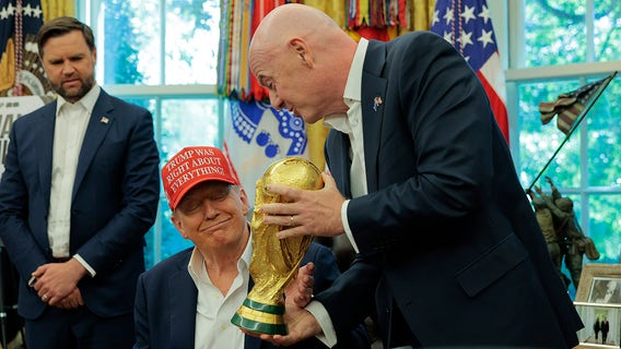 Trump says 2026 World Cup draw to happen at Kennedy Center in DC
