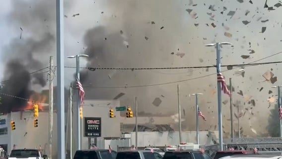 Explosion at North Carolina veterinary center injures 3 firefighters