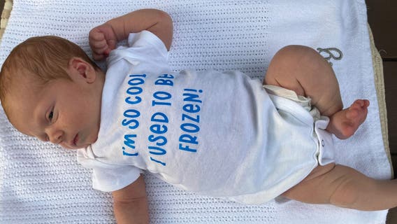 Ohio couple welcomes baby boy from 30-year-old frozen embryo