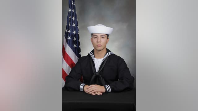Navy identifies missing sailor, presumed lost at sea