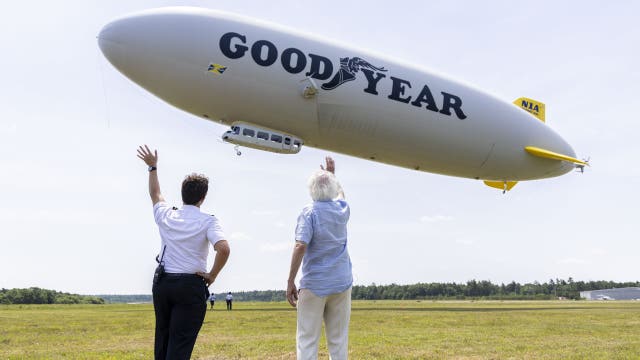 A ride on the Goodyear Blimp is up for auction: Here's how to bid