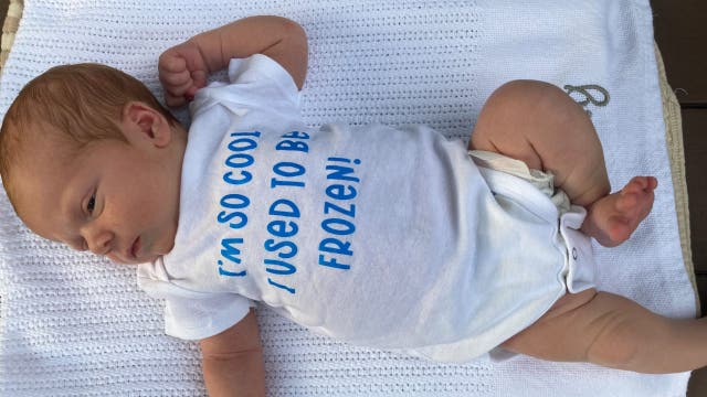 Ohio couple welcomes baby boy from 30-year-old frozen embryo