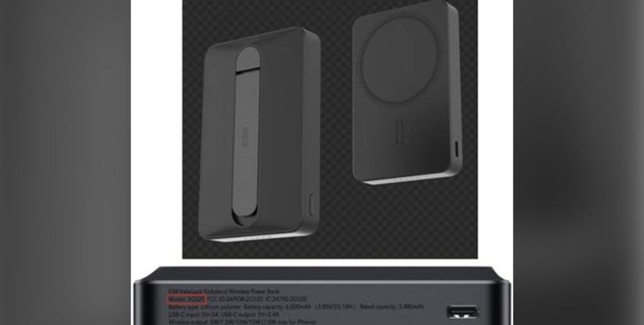 More than 30K wireless power banks recalled after reports of fires, explosions