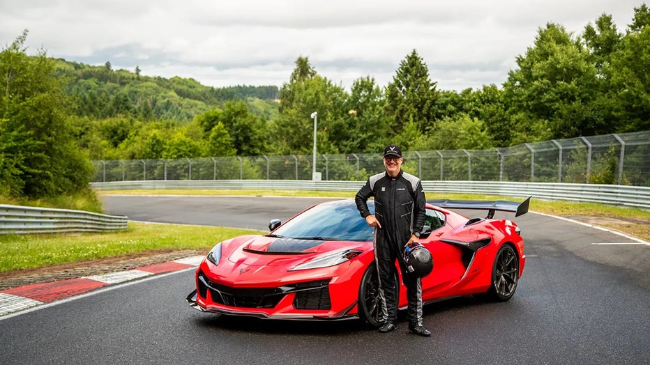GM Corvettes shatter American speed records at legendary racetrack