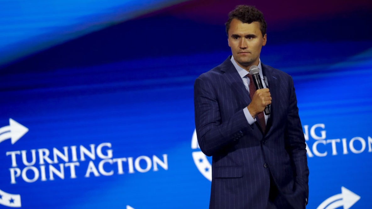 Charlie Kirk’s podcast hits No 1 while book sales soar after his assassination