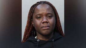 Miami airport chaos as woman grabs crying child from mother, wraps legs around boy to prevent escape