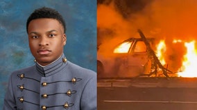 'Heroic actions': Army football player saves driver from fiery crash