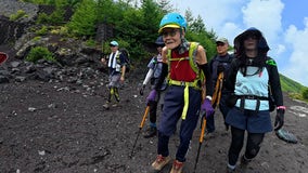 102-year-old becomes oldest person to climb Mount Fuji