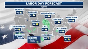 What are the worst times to travel home on Labor Day?
