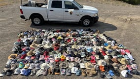 Hats Off: Yellowstone shows off hundreds of caps blown into hot springs this year