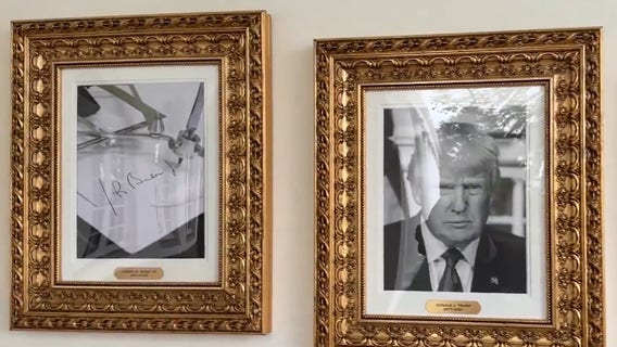 Trump replaces Biden portrait with autopen in Presidential Walk of Fame