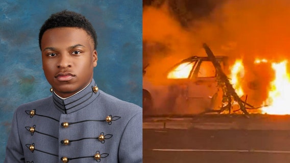 'Heroic actions': Army football player saves driver from fiery crash