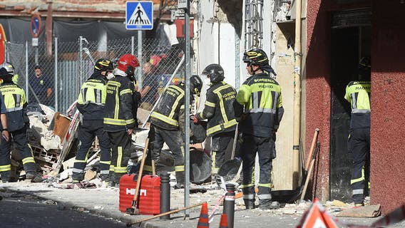 Explosion in Madrid leaves 1 dead, 25 hurt; cause under investigation