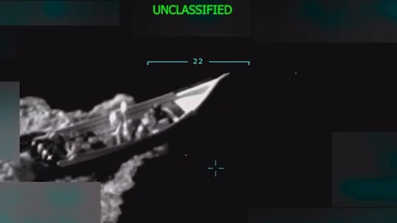 Trump says US struck drug-laden vessel departing Venezuela in Caribbean