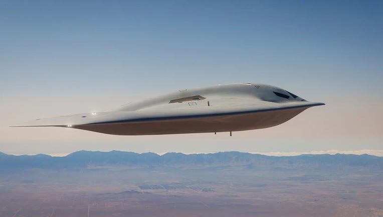 Air Force's new nuclear-capable bomber takes flight as Pentagon