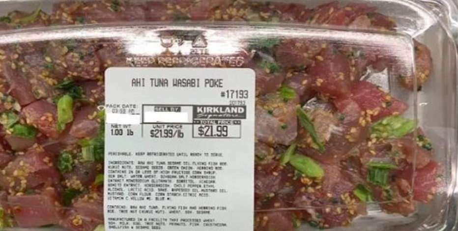 Costco recalls poke tuna brand sold in 33 states over possible listeria contamination