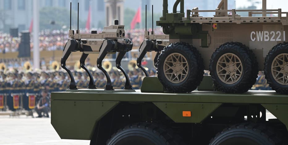 China's military parade shows off new missiles, drones | LiveNOW from FOX