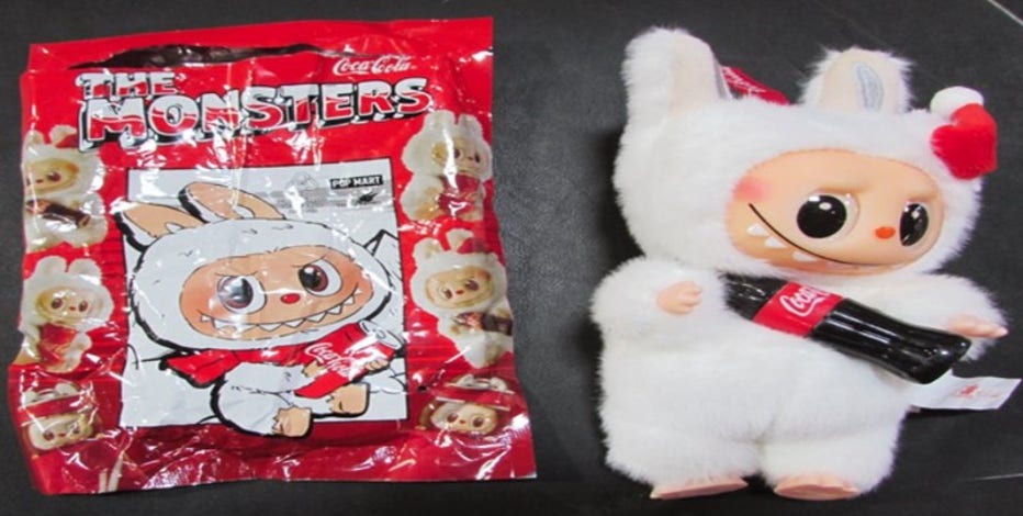 Thousands of fake Labubu dolls seized in Seattle customs bust