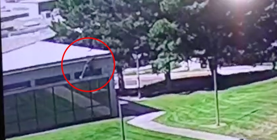 Charlie Kirk shooting: New video shows alleged gunman fleeing scene