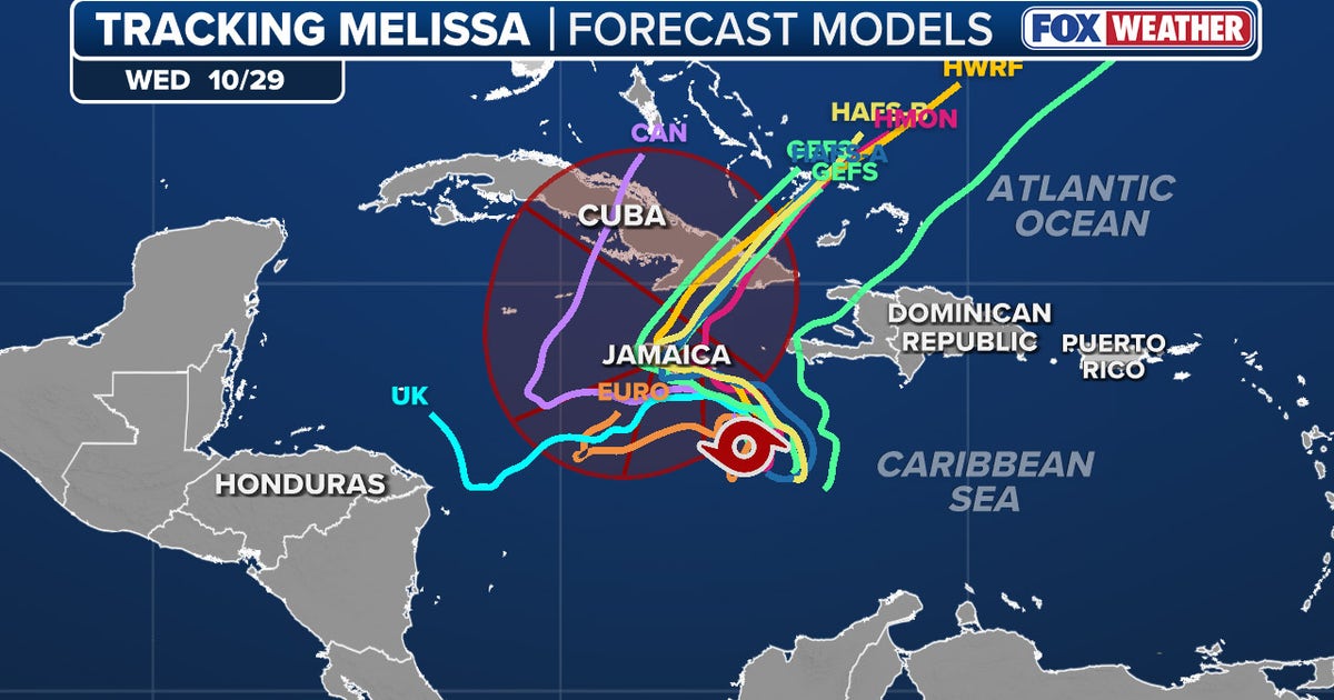 Melissa forecast to blast Jamaica for days as a major hurricane | FOX ...