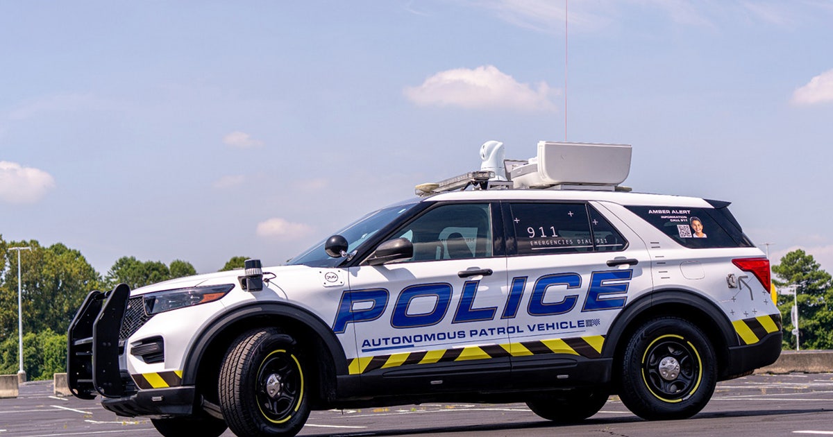 Nation's first high-tech autonomous police vehicle on patrol in