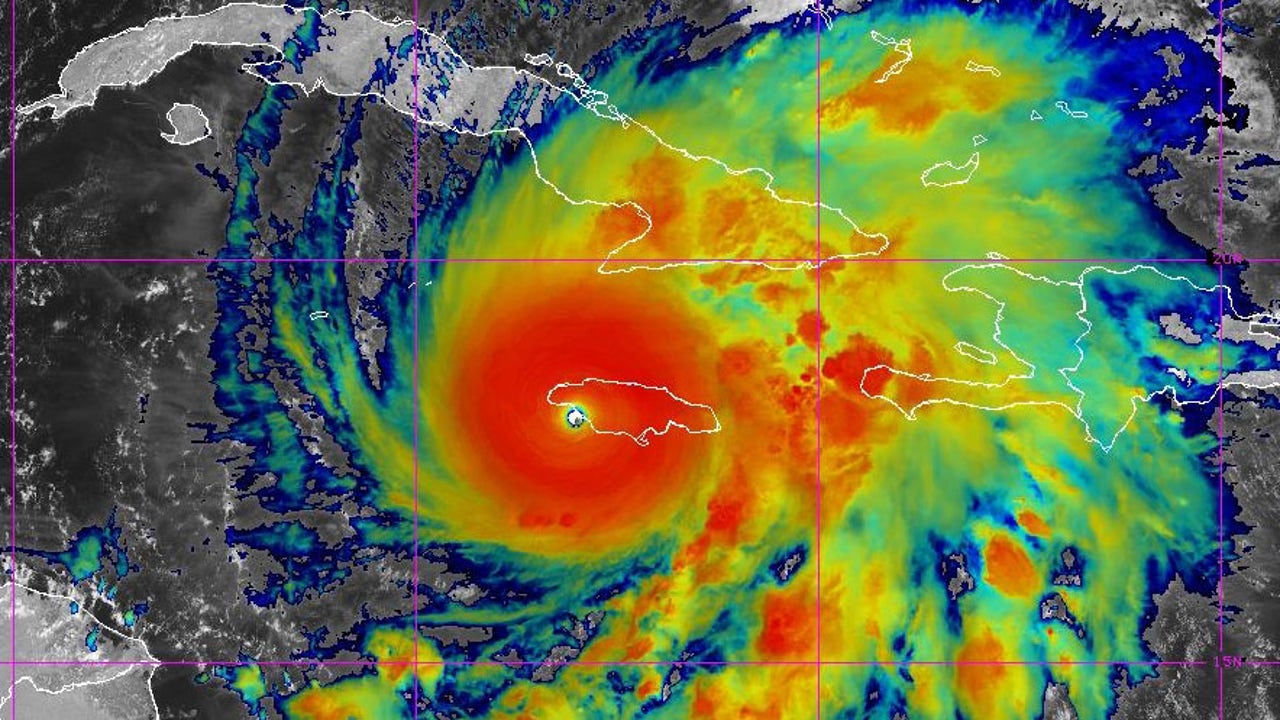 Watch Live: Hurricane Melissa slams into Jamaica with 185-mph winds