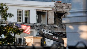White House demolition begins for Trump's ballroom: See photos