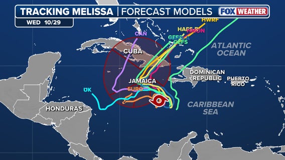 Melissa forecast to blast Jamaica for days as a major hurricane
