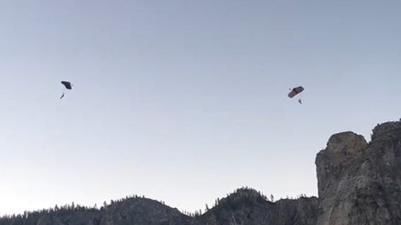 BASE jumpers illegally take to Yosemite’s El Capitan as shutdown hampers park enforcement