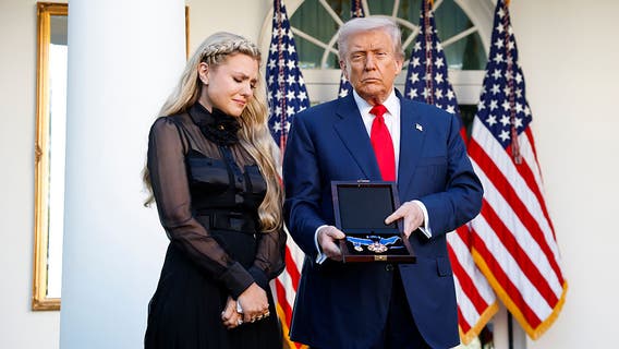 Trump awards Presidential Medal of Freedom to Charlie Kirk posthumously